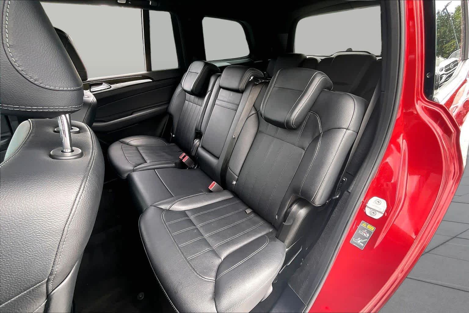 Used 2017 designo Cardinal Red Metallic Mercedes-Benz GLS 450 image 21