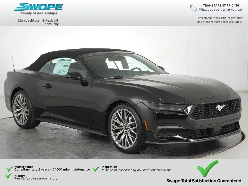 2025 Ford Mustang EcoBoost Premium Convertible's photo