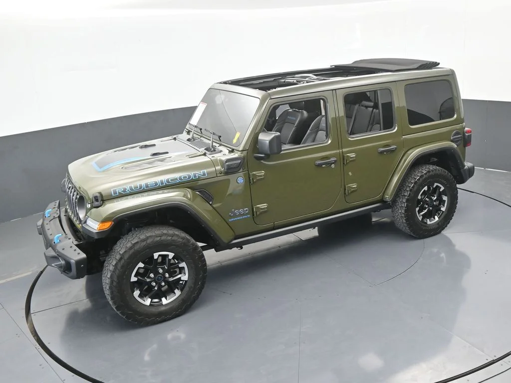 Used 2024 Sarge Green Clearcoat Jeep Rubicon 4xe image 56