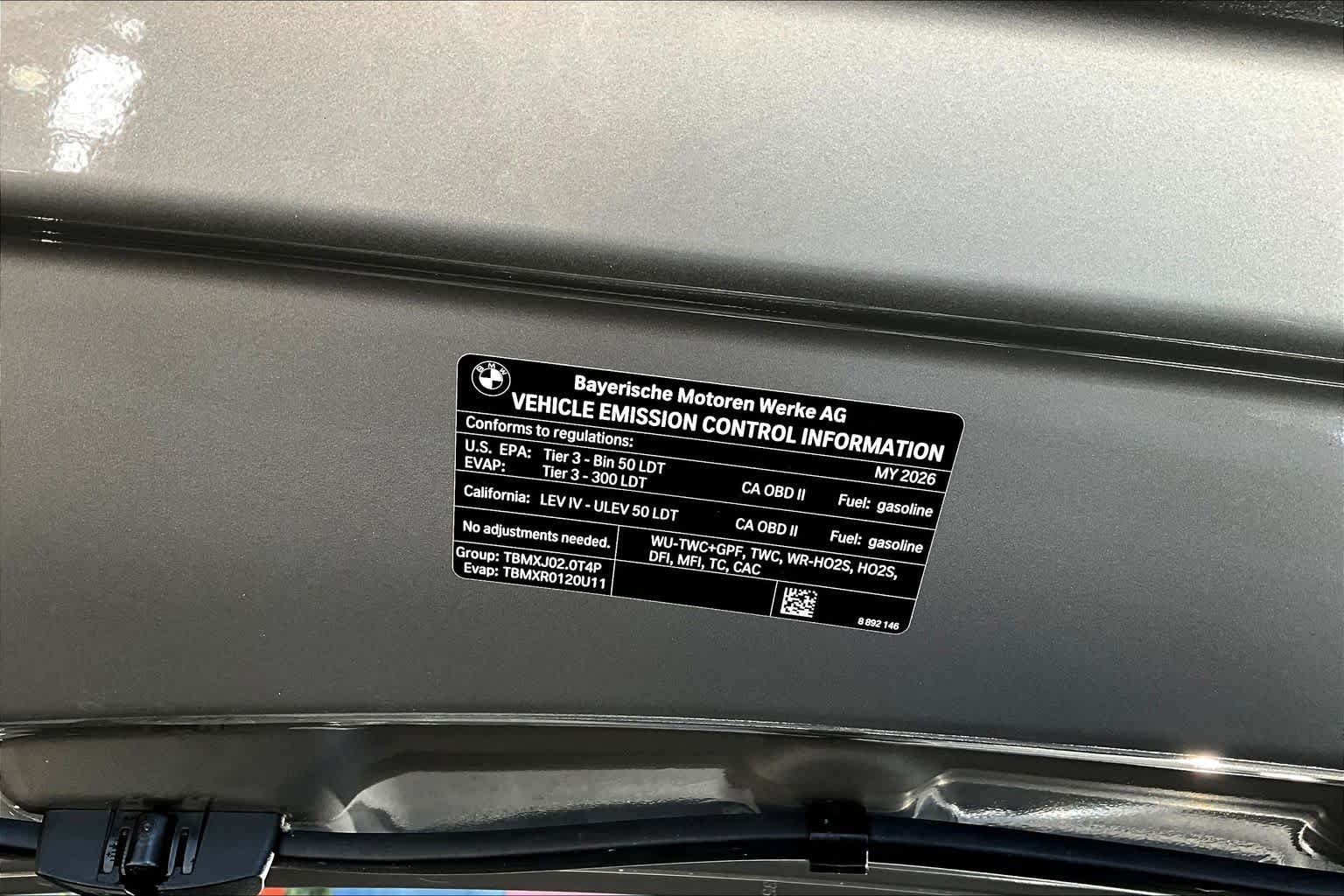 New 2026 Space Silver Metallic BMW M35i image 17