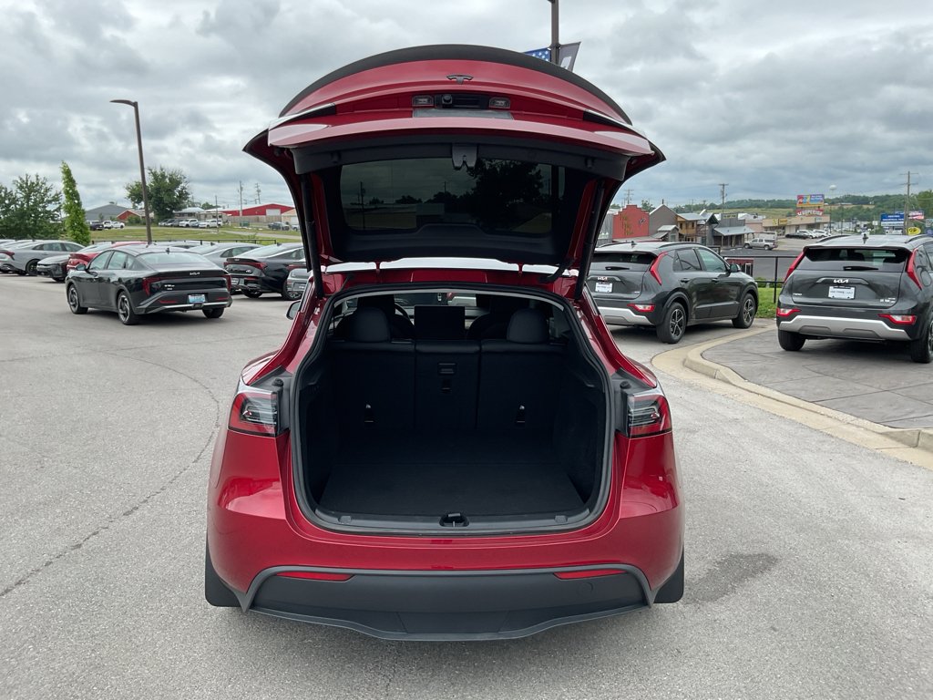Used 2025 Ultra Red Tesla Performance image 14