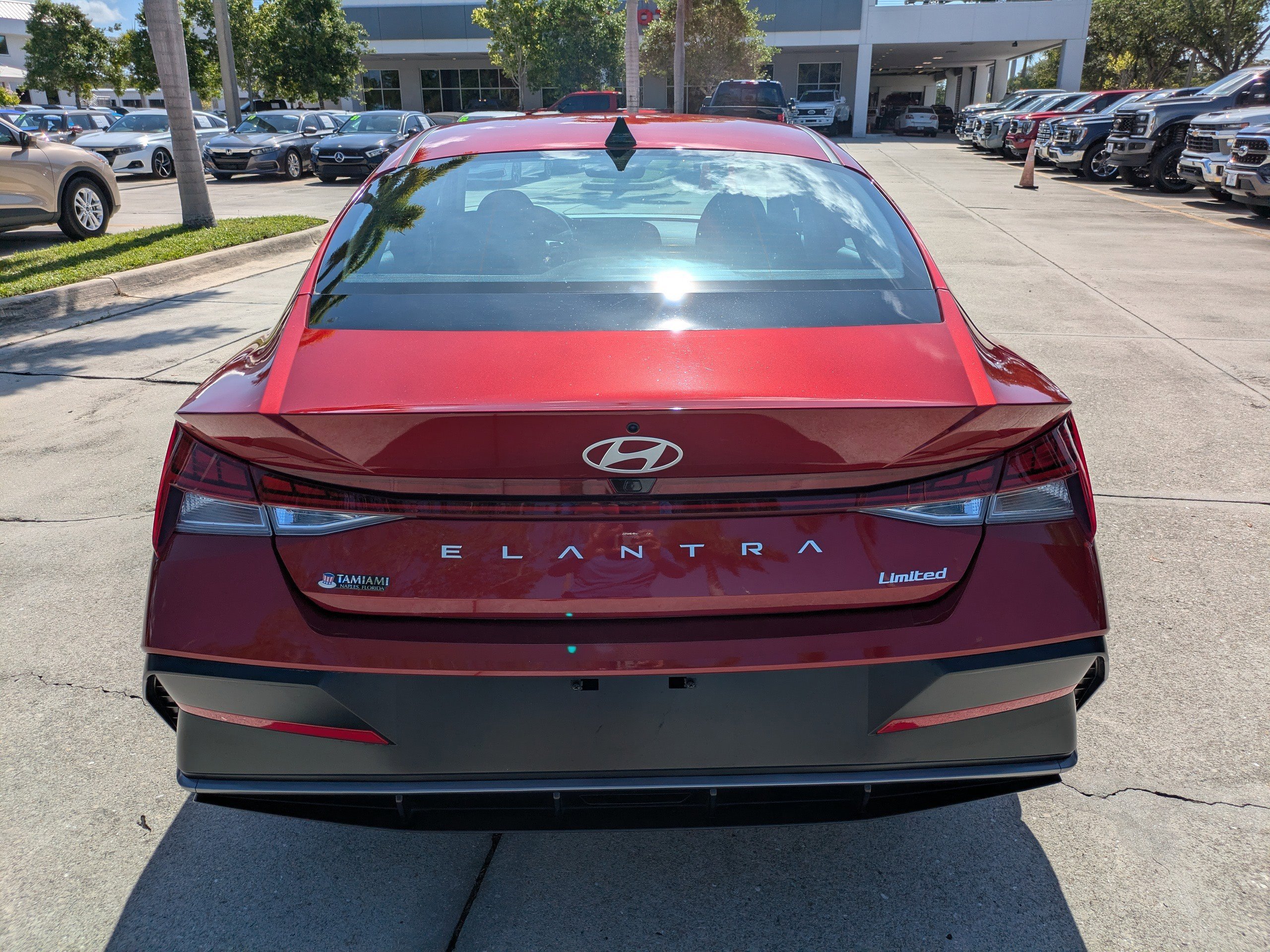 Certified Used 2025 Ultimate Red Hyundai Limited image 5