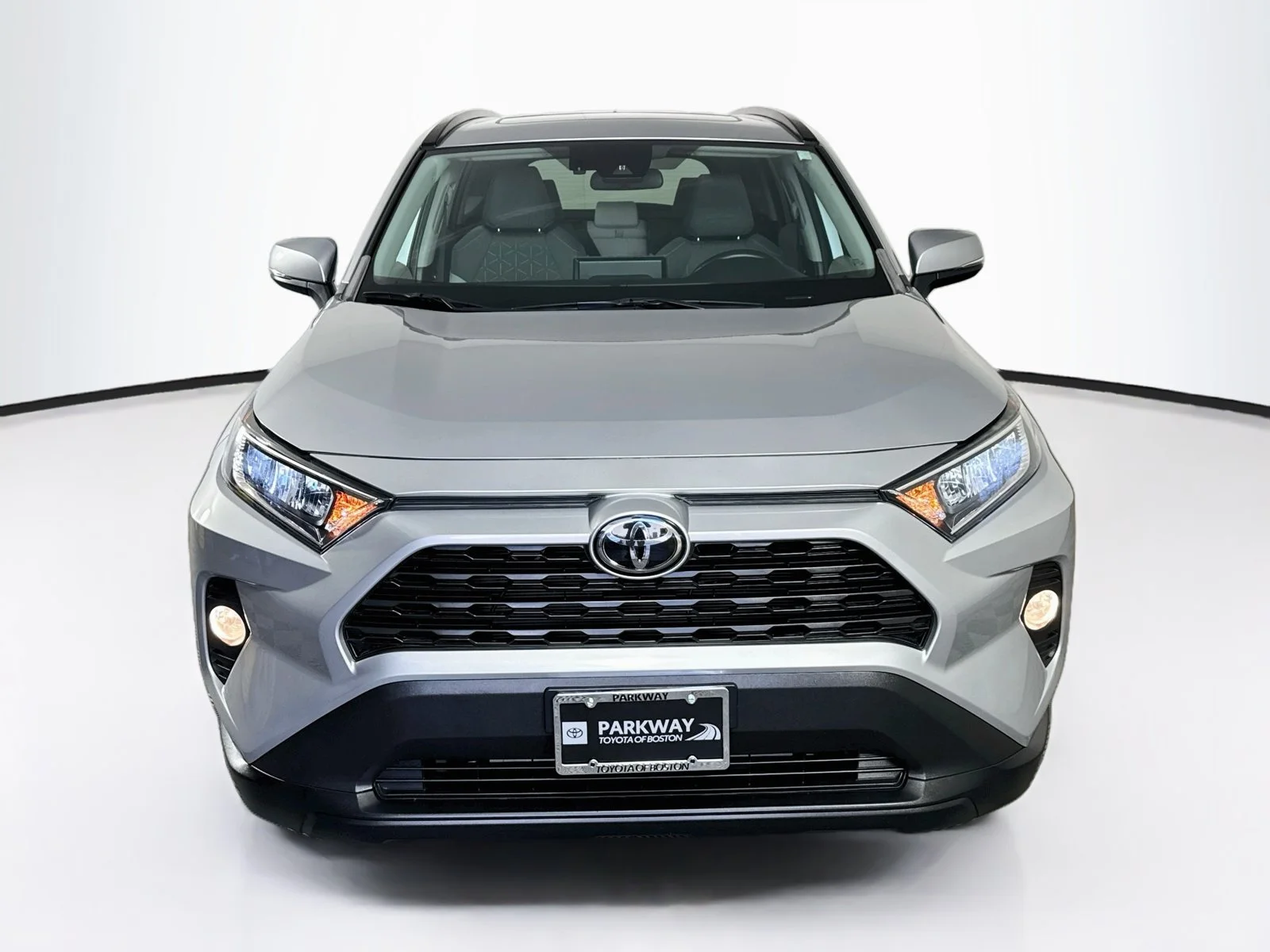Certified Used 2020 Silver Toyota XLE image 2