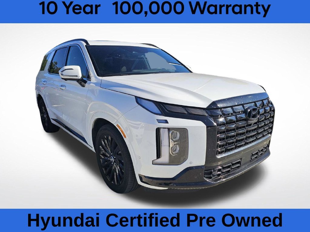 Certified Used 2025 White Hyundai Calligraphy Night Edition image 2