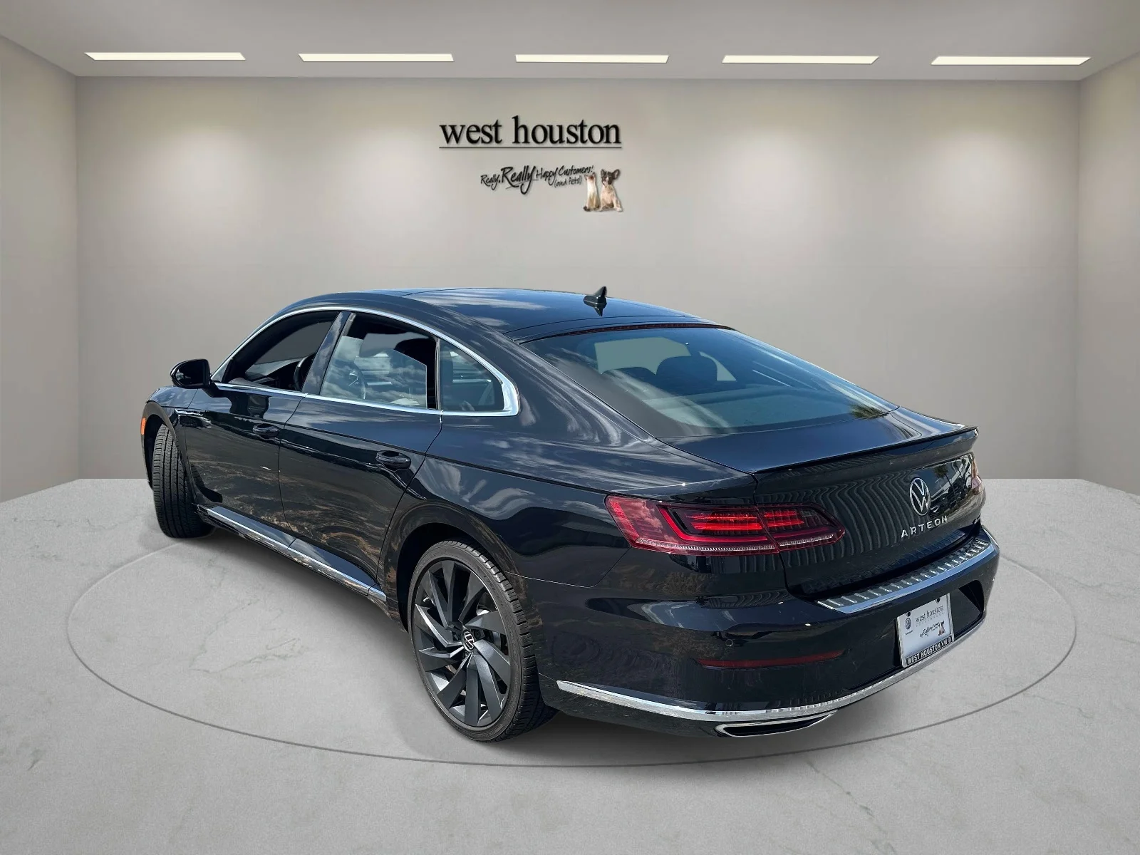 Certified Used 2023 Deep Black Pearl Volkswagen SEL R-Line 4MOTION image 7