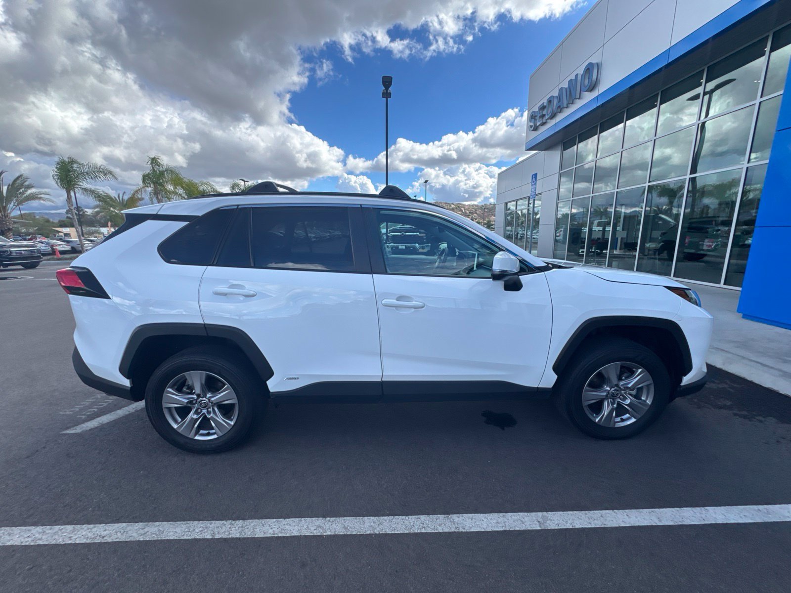 Used 2024 White Toyota XLE image 6