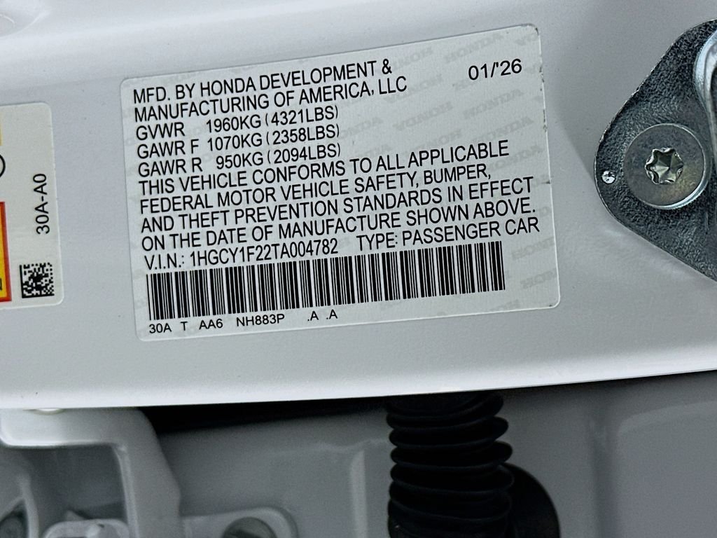 2026 Honda Accord LX - Photo 29