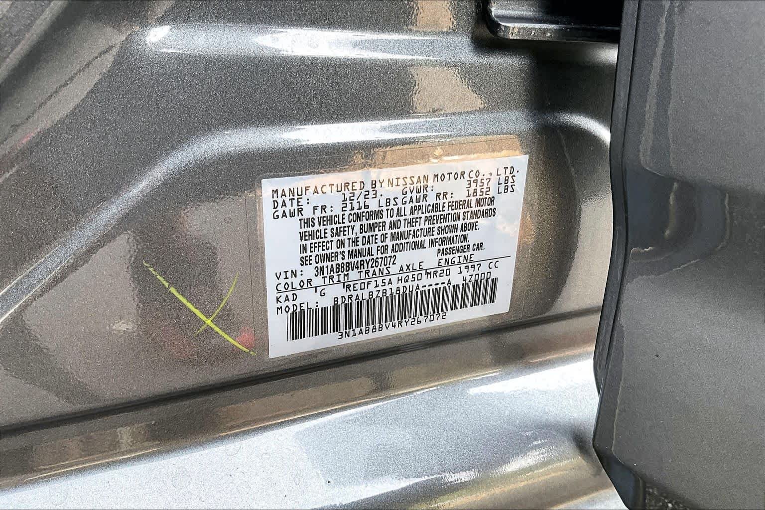Used 2024 Gun Metallic Nissan S image 31