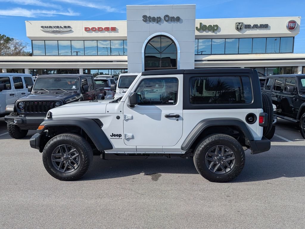New 2026 Bright White Clearcoat Jeep Sport image 8
