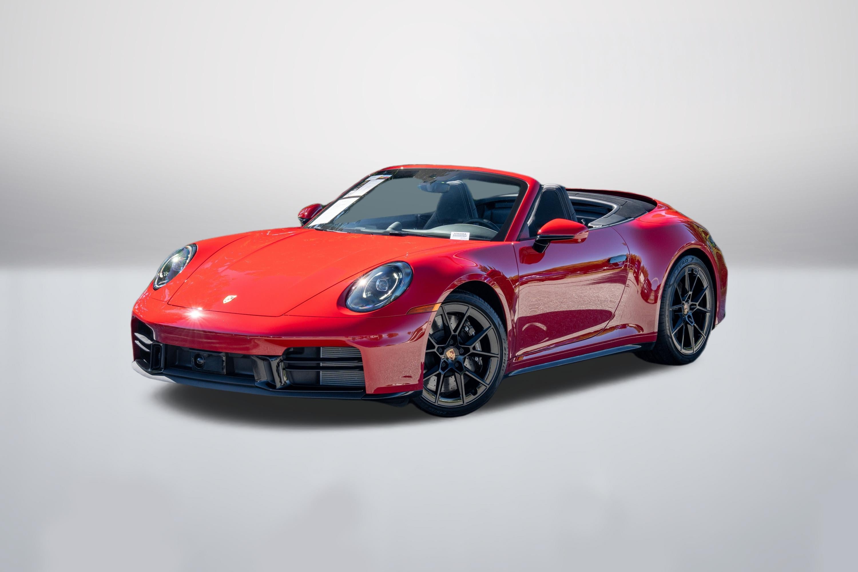 Used 2026 Carmine Red Porsche Carrera 4S Cabriolet image 1