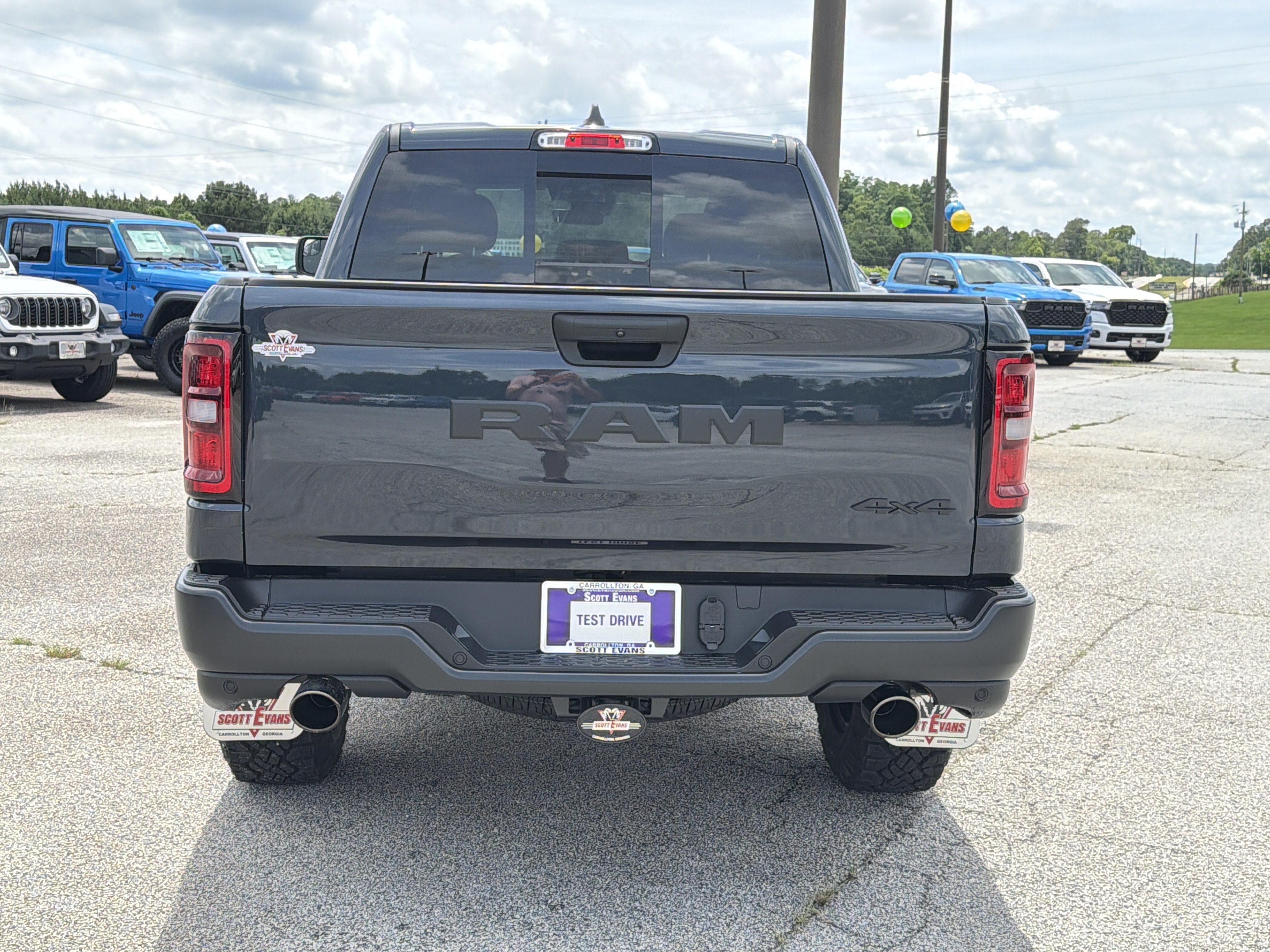 New 2026 Forged Blue Metallic Exterior Paint RAM Warlock image 7