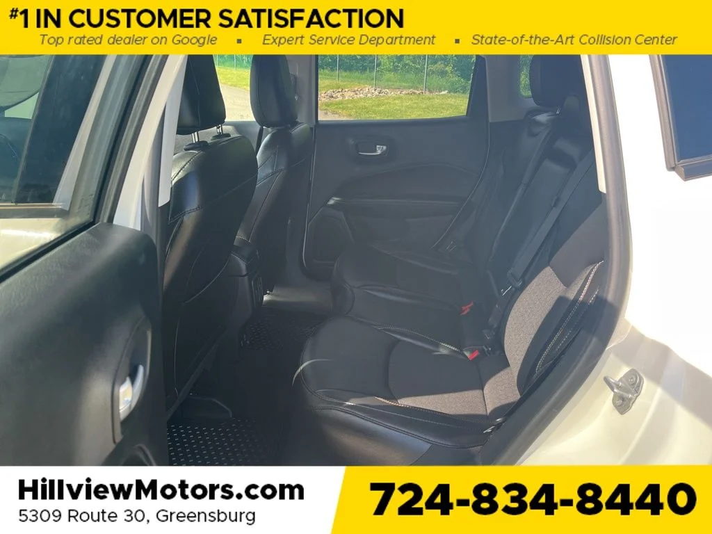 Used 2021 White Clearcoat Jeep Latitude image 26