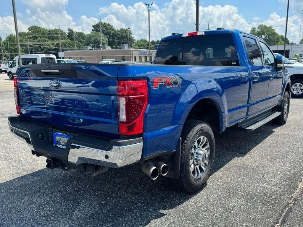 Used 2022 Antimatter Blue Metallic Ford  image 3
