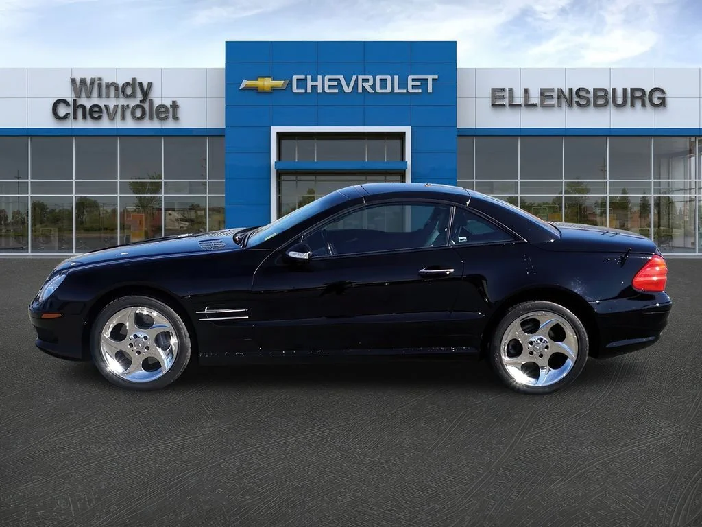 Used 2003 Black Mercedes-Benz SL500 image 4