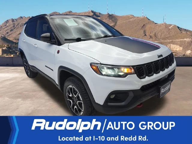 Used 2025 White Jeep Trailhawk image 7