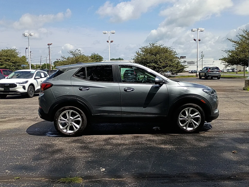 Used 2021 Satin Steel Metallic Buick Preferred image 2