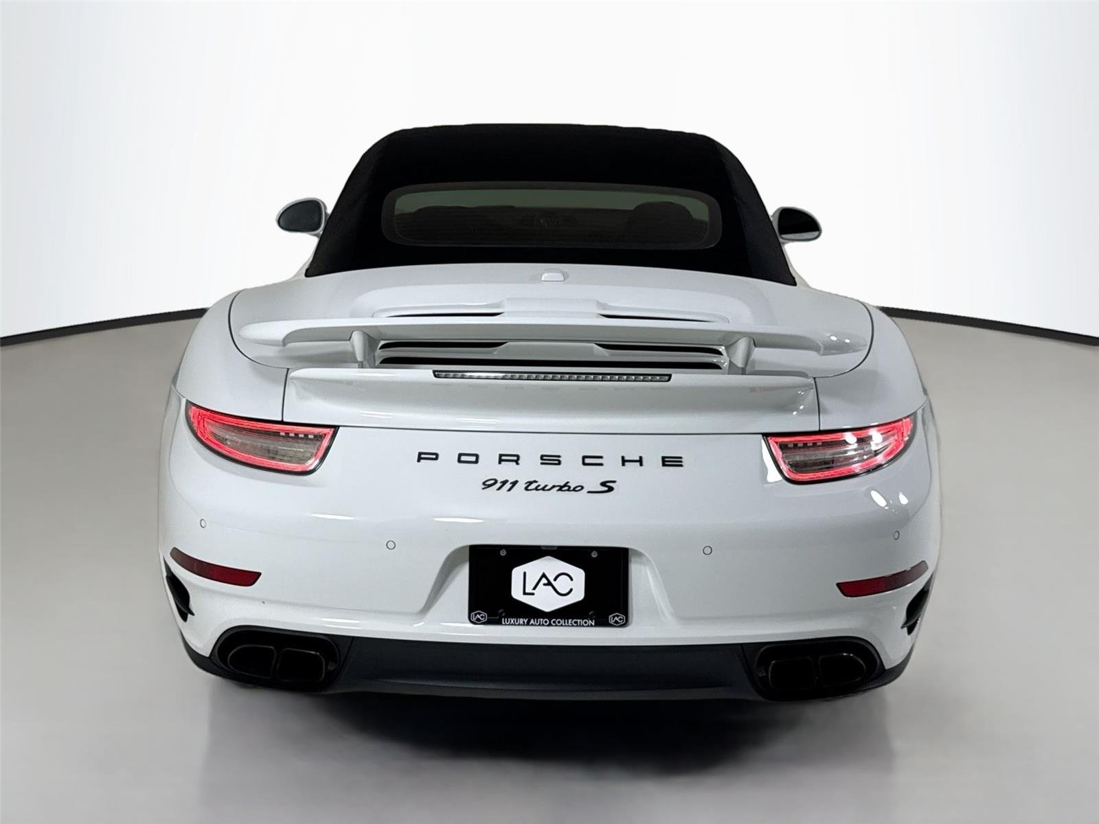Used 2015 White Porsche Turbo S Cab image 50