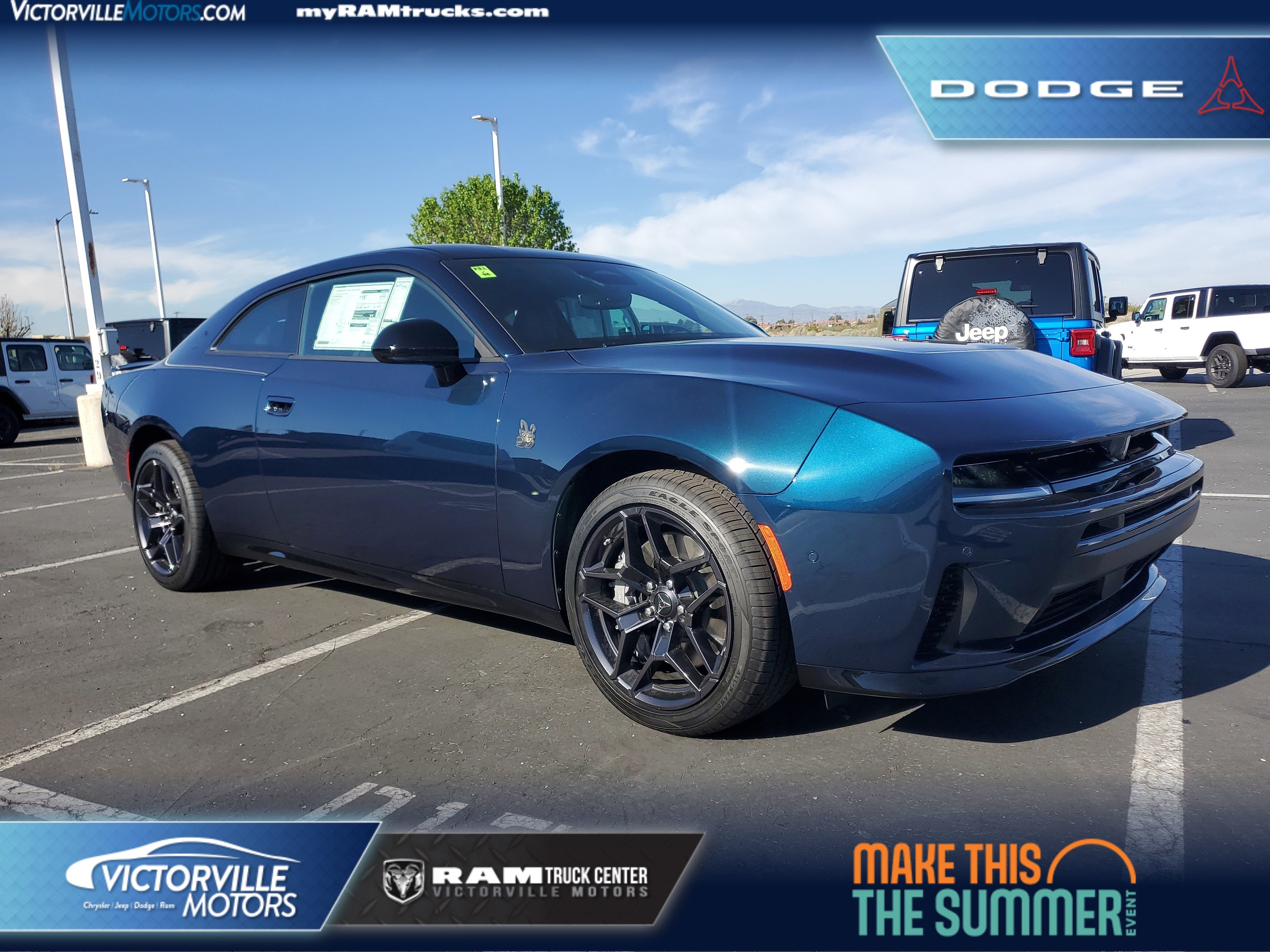 New 2026 Dodge Charger R/T Scat Pack Coupe in Victorville #26D1009