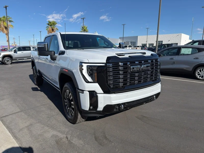 New 2026 Glacier White Tricoat GMC Denali Ultimate image 1