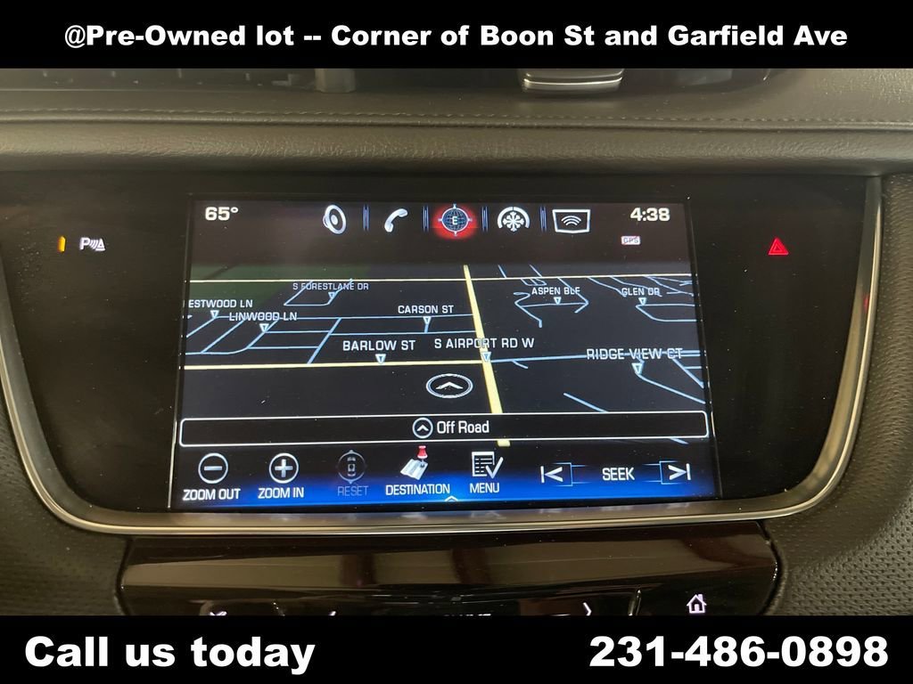 Used 2017 RADIANT SILVER METALLIC Cadillac Luxury AWD image 23