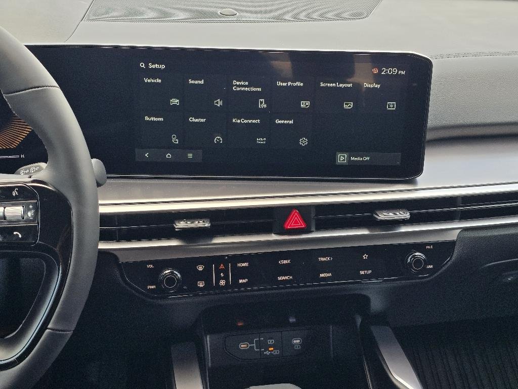New 2026 Ebony Black Kia LX image 8
