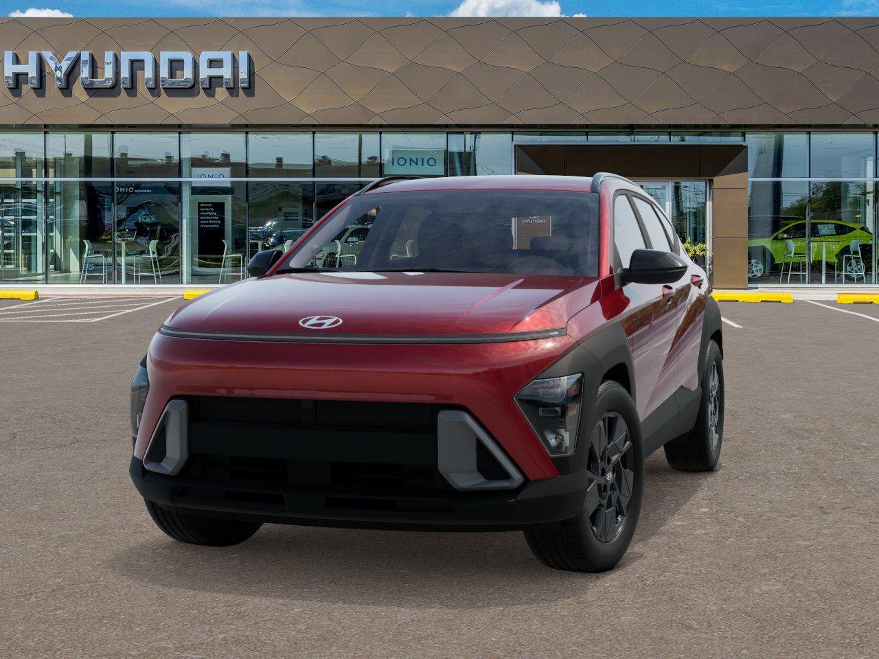 New 2026 Ultimate Red Metallic Hyundai SEL Sport image 6