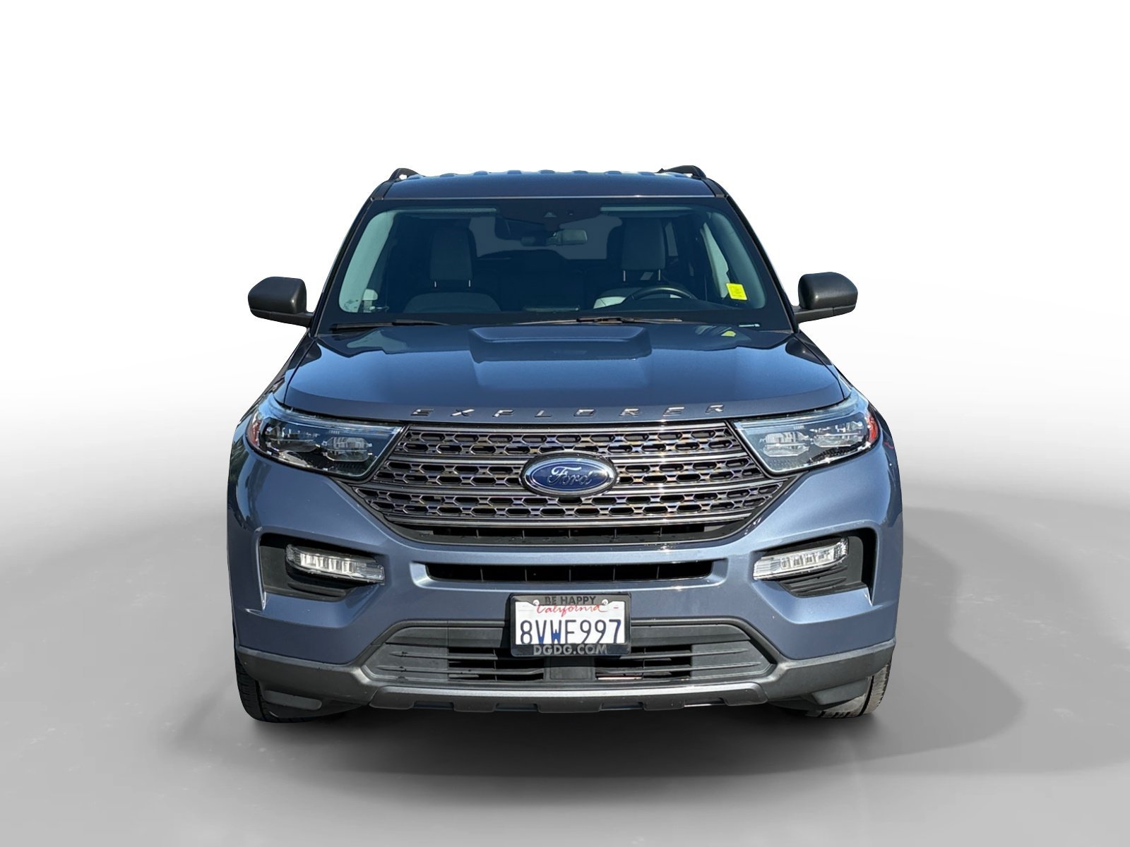 Certified Used 2021 Blue Metallic Ford XLT image 8