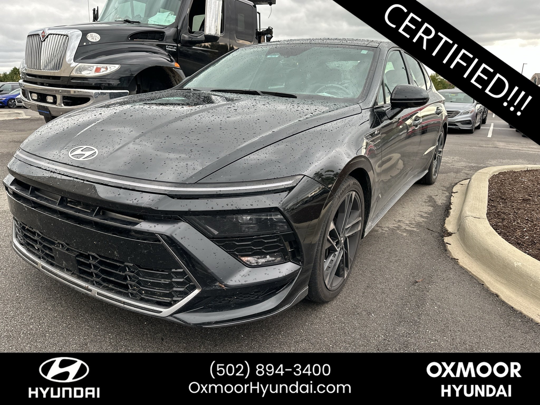Used 2024 Onyx Black Hyundai N Line image 3
