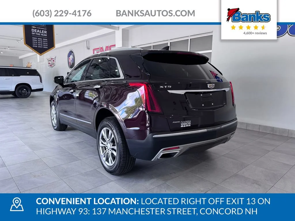 Certified Used 2020 GARNET METALLIC Cadillac Premium Luxury AWD image 6