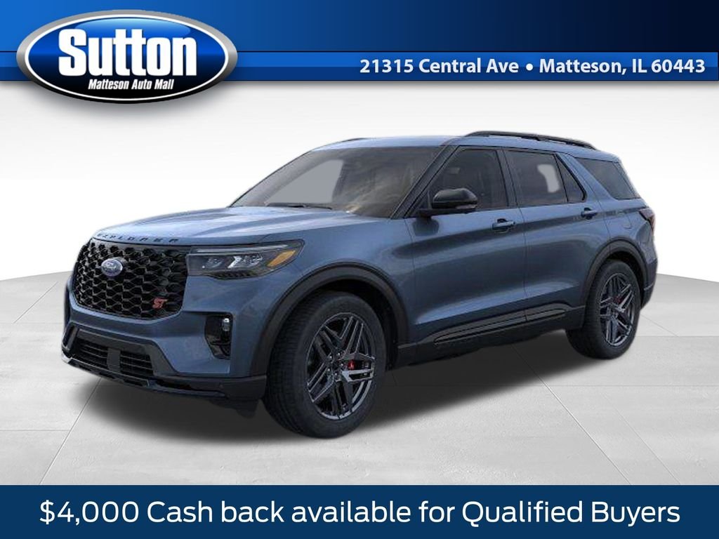 New 2026 Vapor Blue Metallic Ford ST image 1