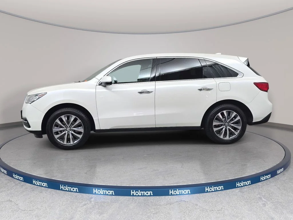 Used 2015 White Diamond Pearl Acura 3.5L Technology Package image 9