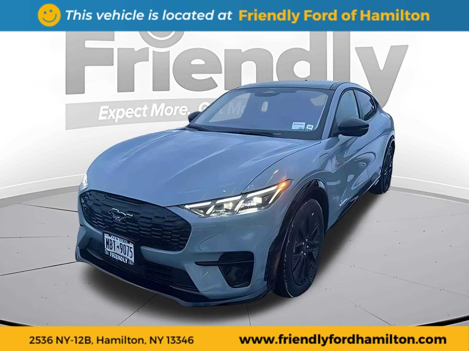 Used 2025 Ford Mustang Mach-E Premium AWD with VIN 3FMTK3SU4SMA52414 for sale in Hamilton, NY