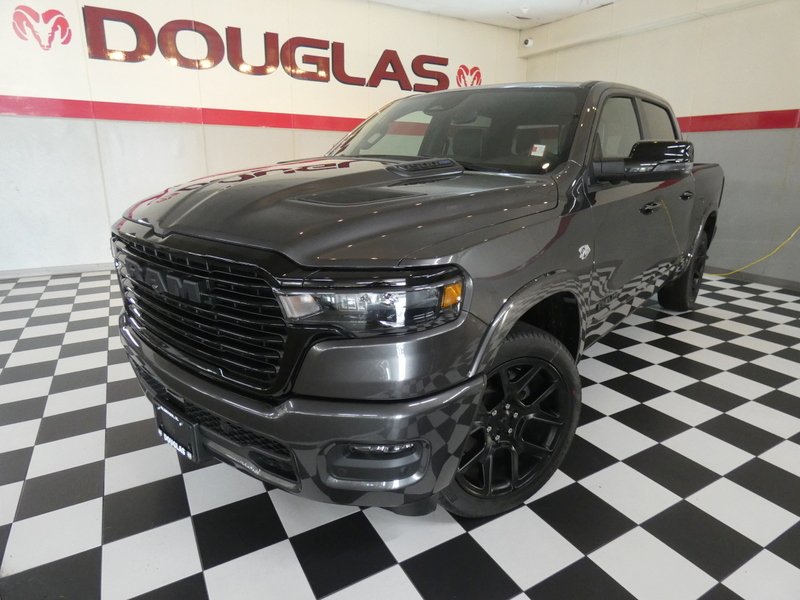 New 2026 Granite Crystal Metallic Clear-Coat Exterior Paint RAM Laramie Crew Cab 5