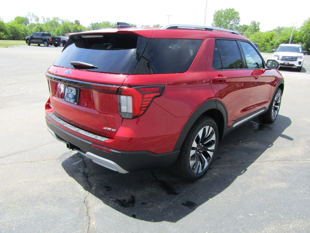 New 2026 Rapid Red Metallic Tinted Clearcoat Ford Platinum™ image 6
