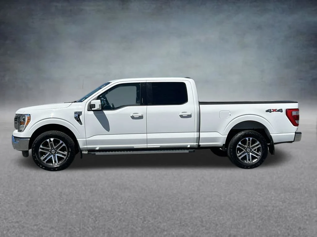 Used 2021 White Ford Lariat image 2
