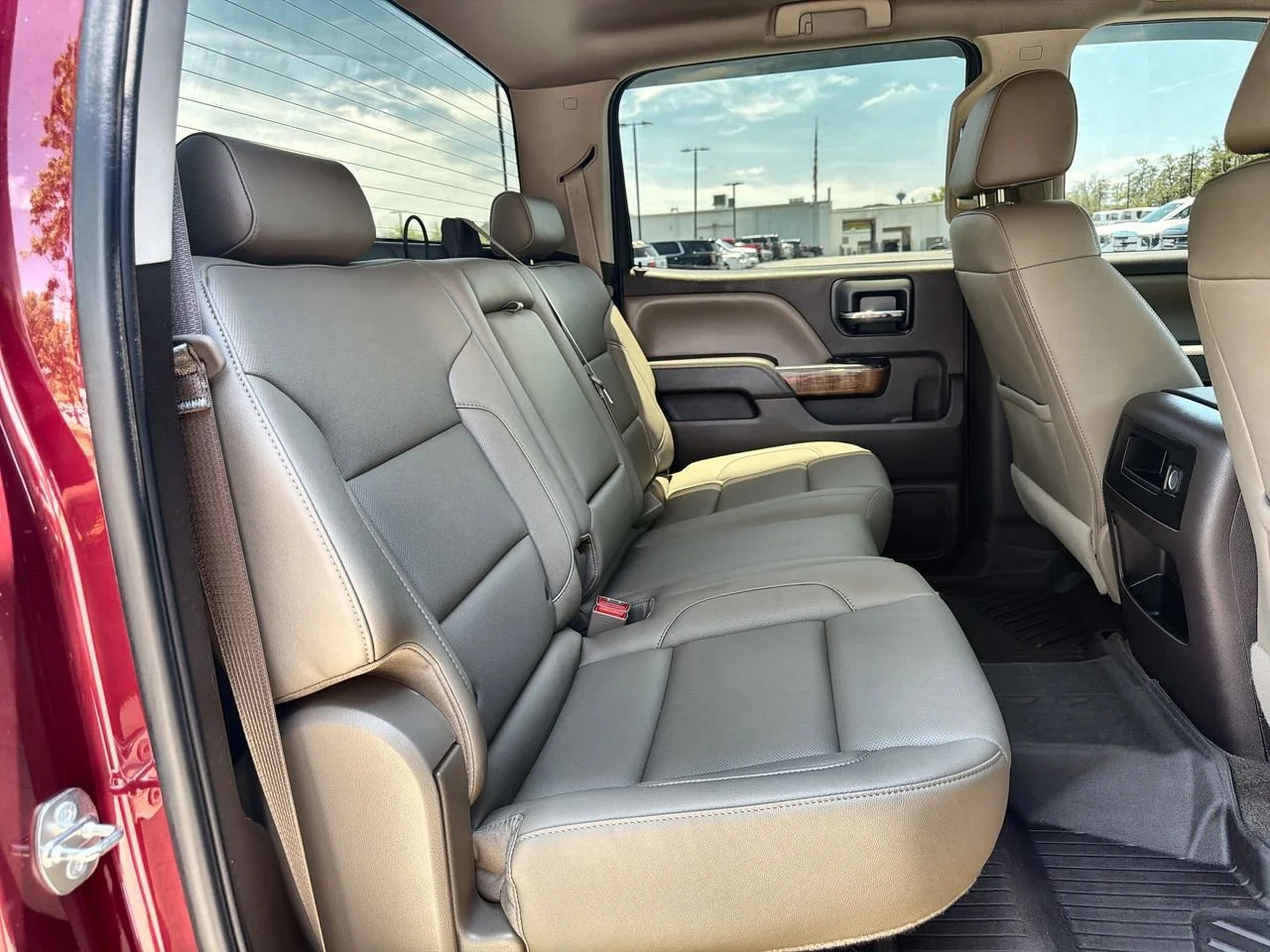 Used 2016 CRIMSON RED TINTCOAT GMC SLT image 22