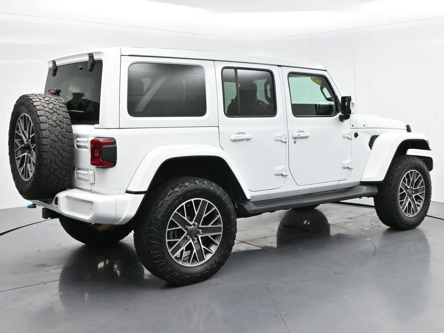 Used 2023 Bright White Clearcoat Jeep Sahara High Altitude image 7