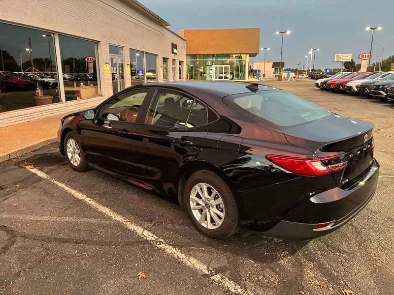 Used 2025 Black Toyota LE image 4