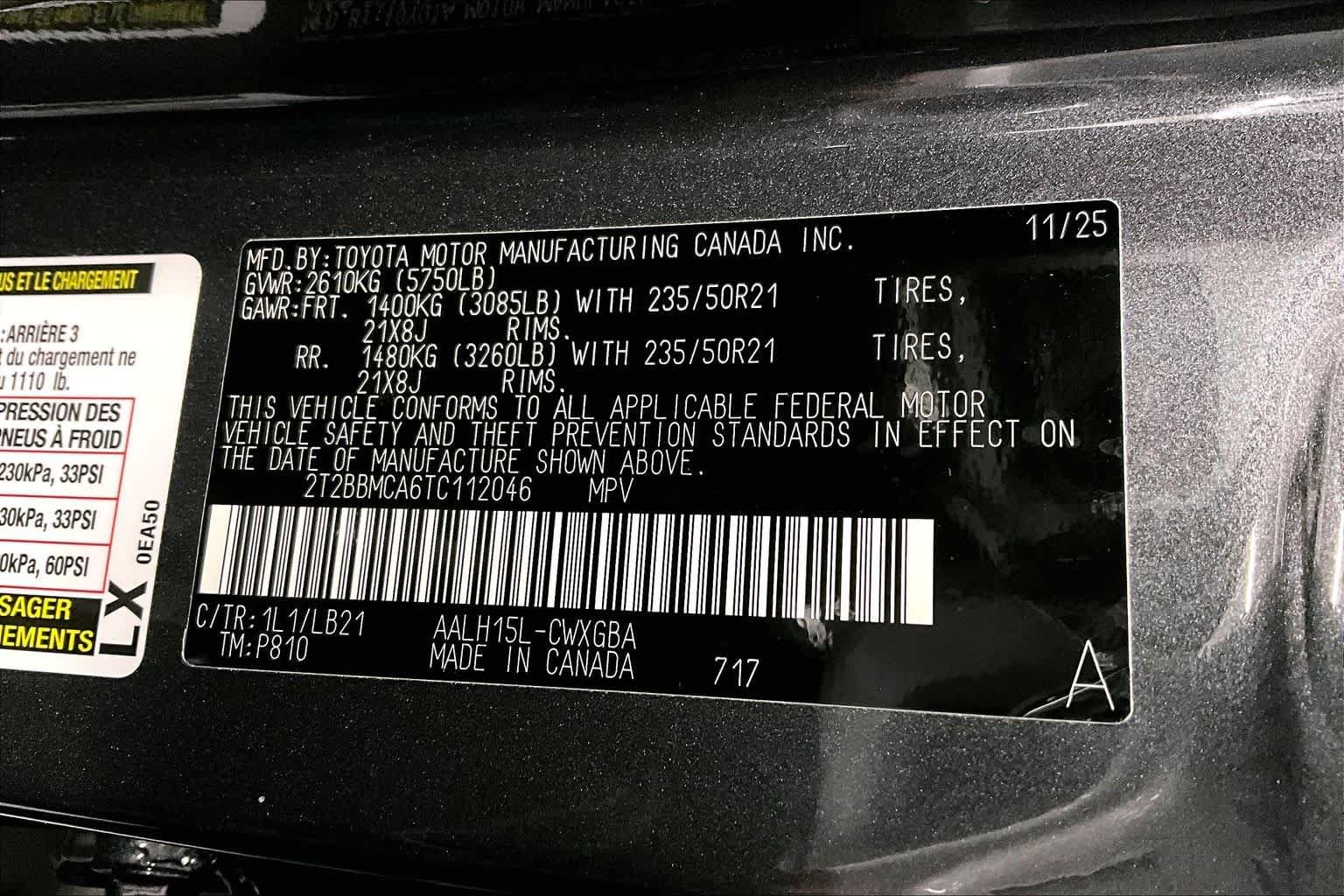 Certified Used 2026 Cloudburst Gray Lexus Premium+ image 37