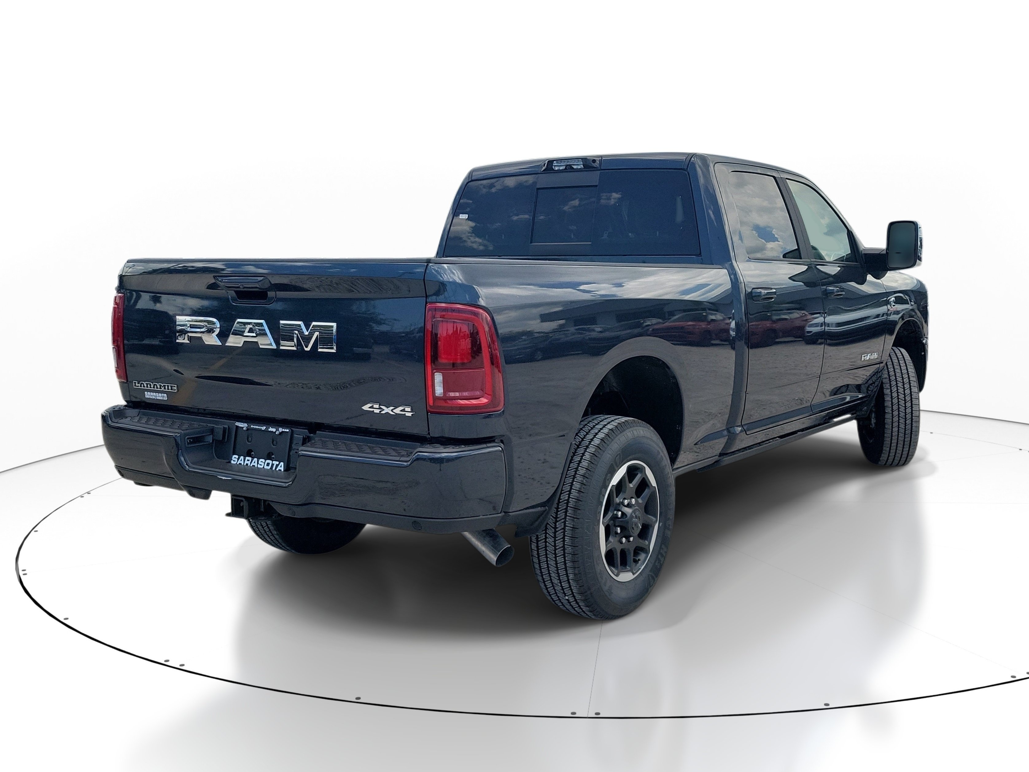 New 2026 Forged Blue Metallic Exterior Paint RAM Laramie image 6