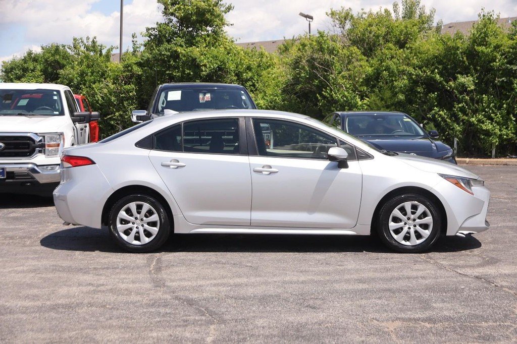 Certified Used 2022 Classic Silver Metallic Toyota LE CVT (Natl) image 5