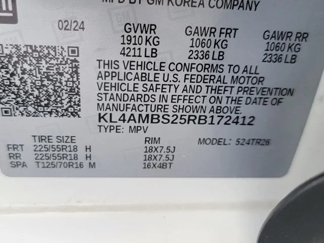 Certified Used 2024 White Buick Preferred image 30