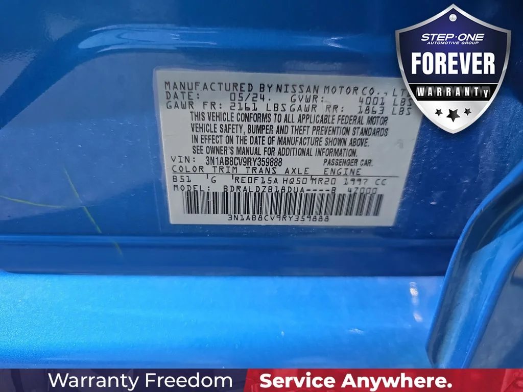 Used 2024 Blue Nissan SV image 35