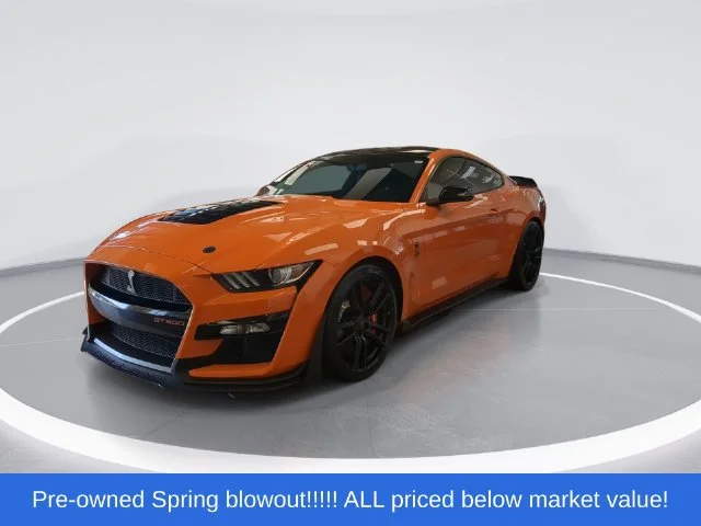 Used 2021 Orange Ford Shelby GT500 image 4