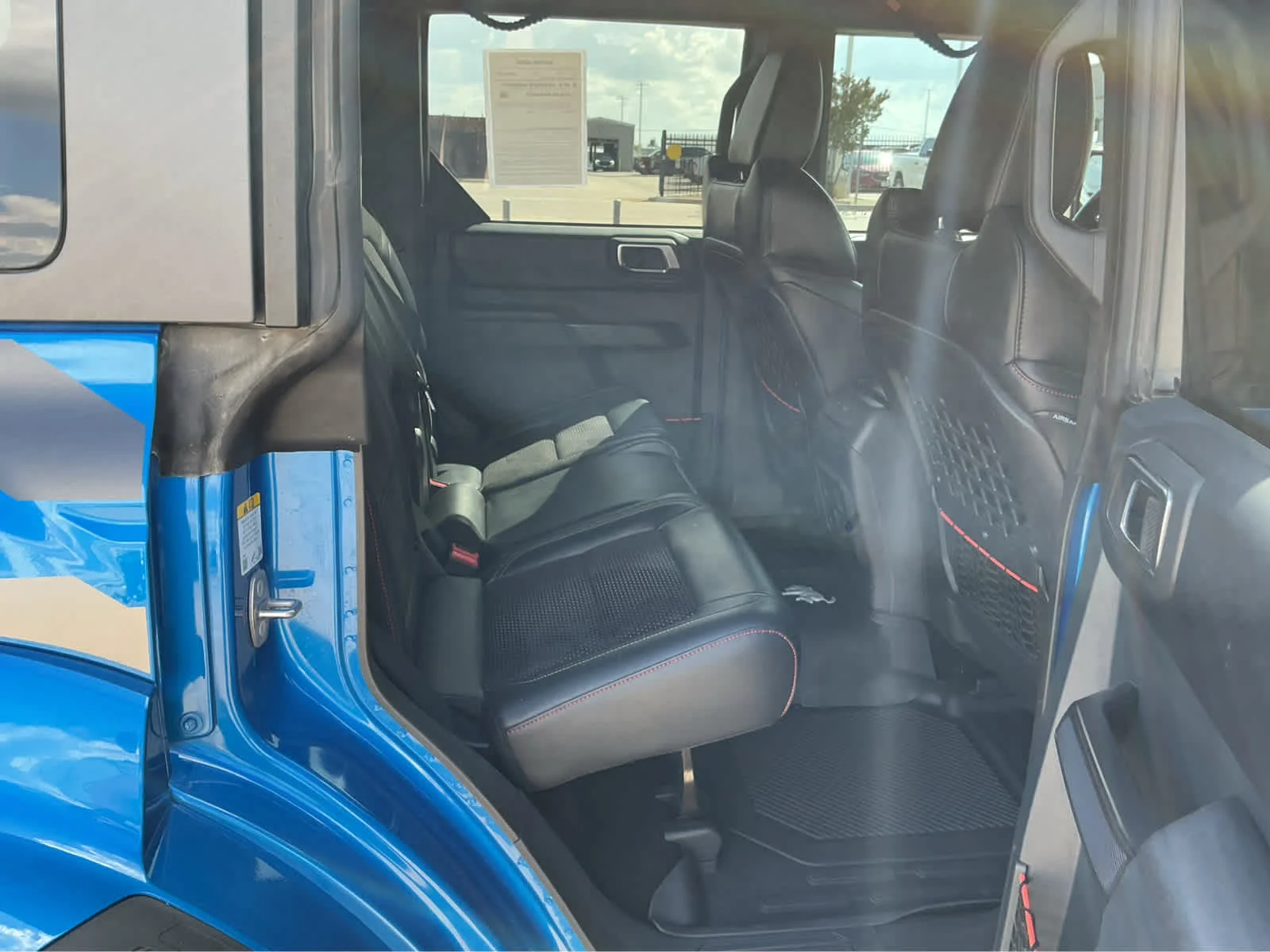 Used 2024 Velocity Blue Metallic Ford Raptor image 19