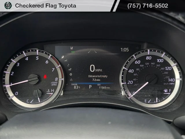 Used 2024 Midnight Black Metallic Toyota XSE image 11