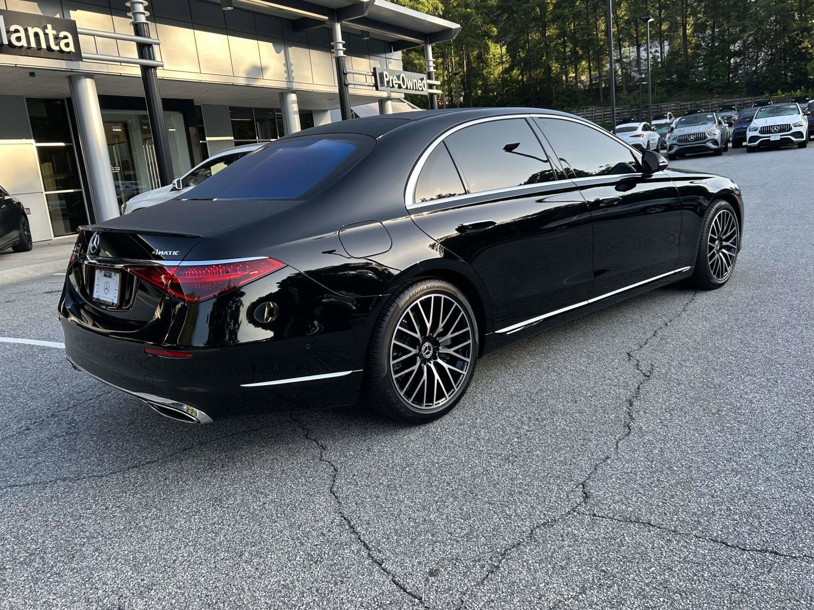Certified Used 2025 Black Mercedes-Benz S 580 4MATIC® Sedan image 6