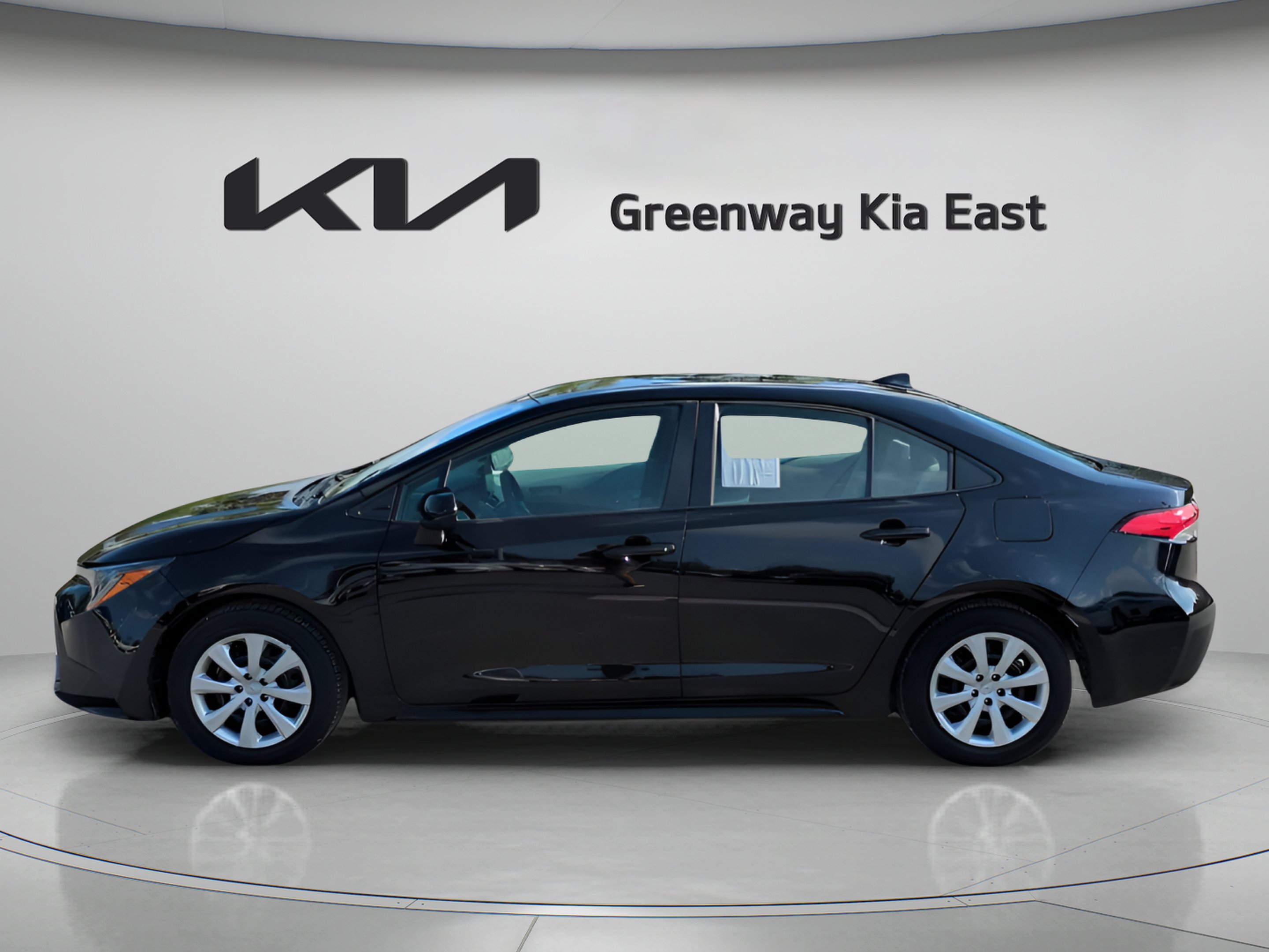Used 2024 Midnight Black Metallic Toyota LE image 6