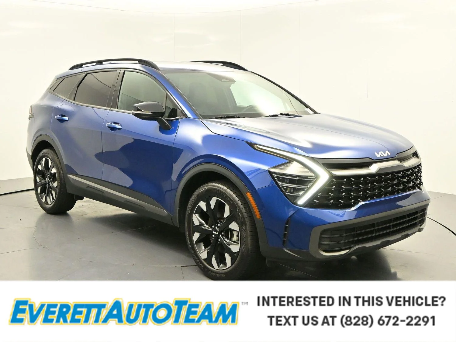 Used 2024 Sapphire Blue Kia X-Line image 1