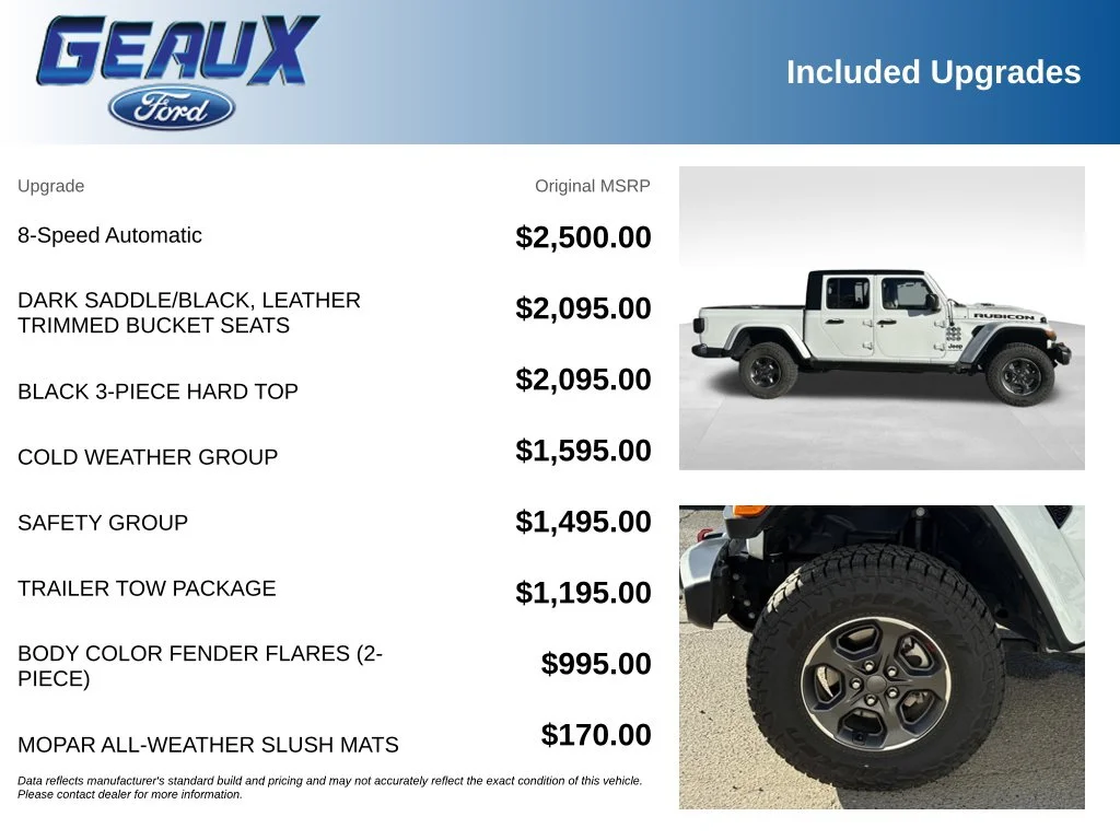 Used 2023 White Jeep Rubicon image 5